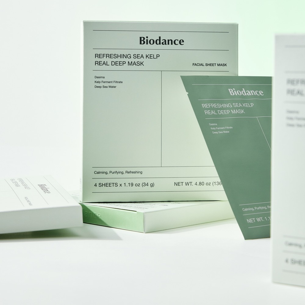 REFRESHING SEA KELP REAL DEEP MASK (MASCARILLA FACIAL REFRESCANTE)